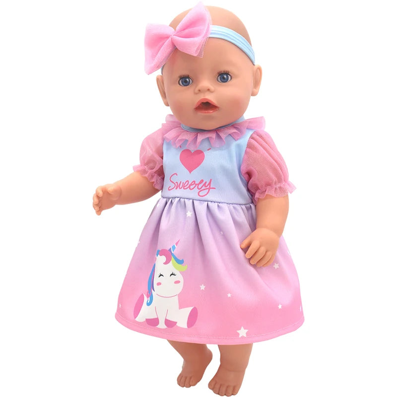 Baby Newborn Doll Clothes 18 Inch American Toys Wears