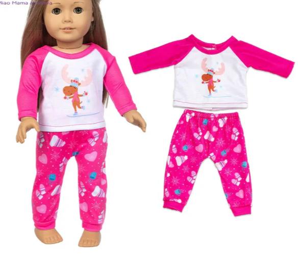 18 Inch Girl Coat Dress Baby Doll Gift Toys Clothes
