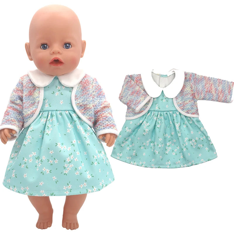 Baby Newborn Doll Clothes 18 Inch American Toys Wears