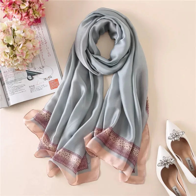 180X90cm Women Four Seasons Bandanna Designs Square Wrap Shawl Scarf Scarves kgL5