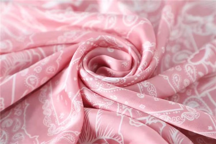 70cm Women Fashion Floral Print Square Silk Scarf Satin Shawl Wrap Scarves