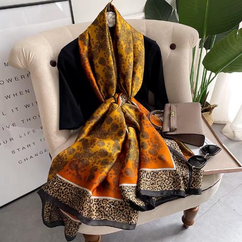 180X90cm Women Four Seasons Bandanna Designs Square Wrap Shawl Scarf Scarves kgL8