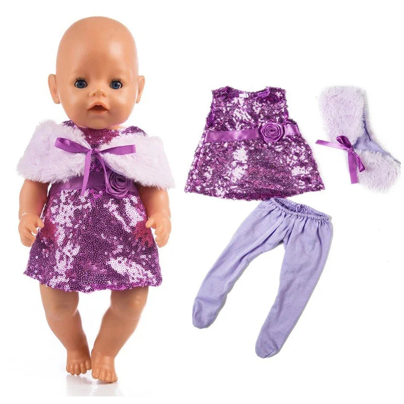 Baby Newborn Doll Clothes 18 Inch American Toys Wears