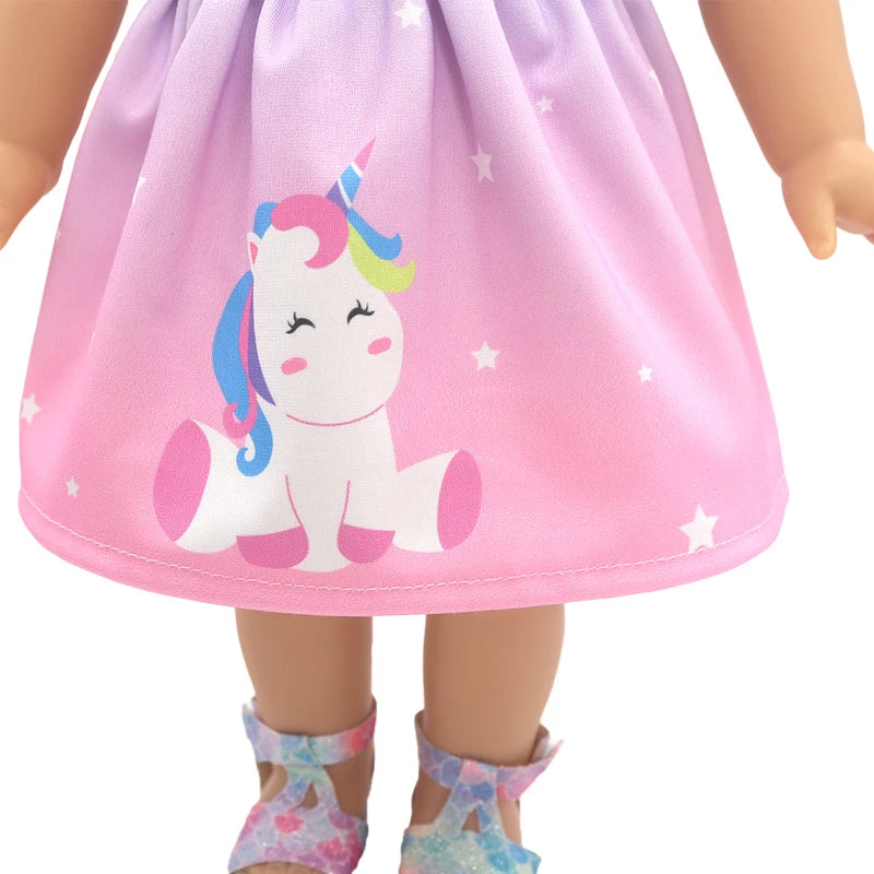 Baby Newborn Doll Clothes 18 Inch American Toys Wears