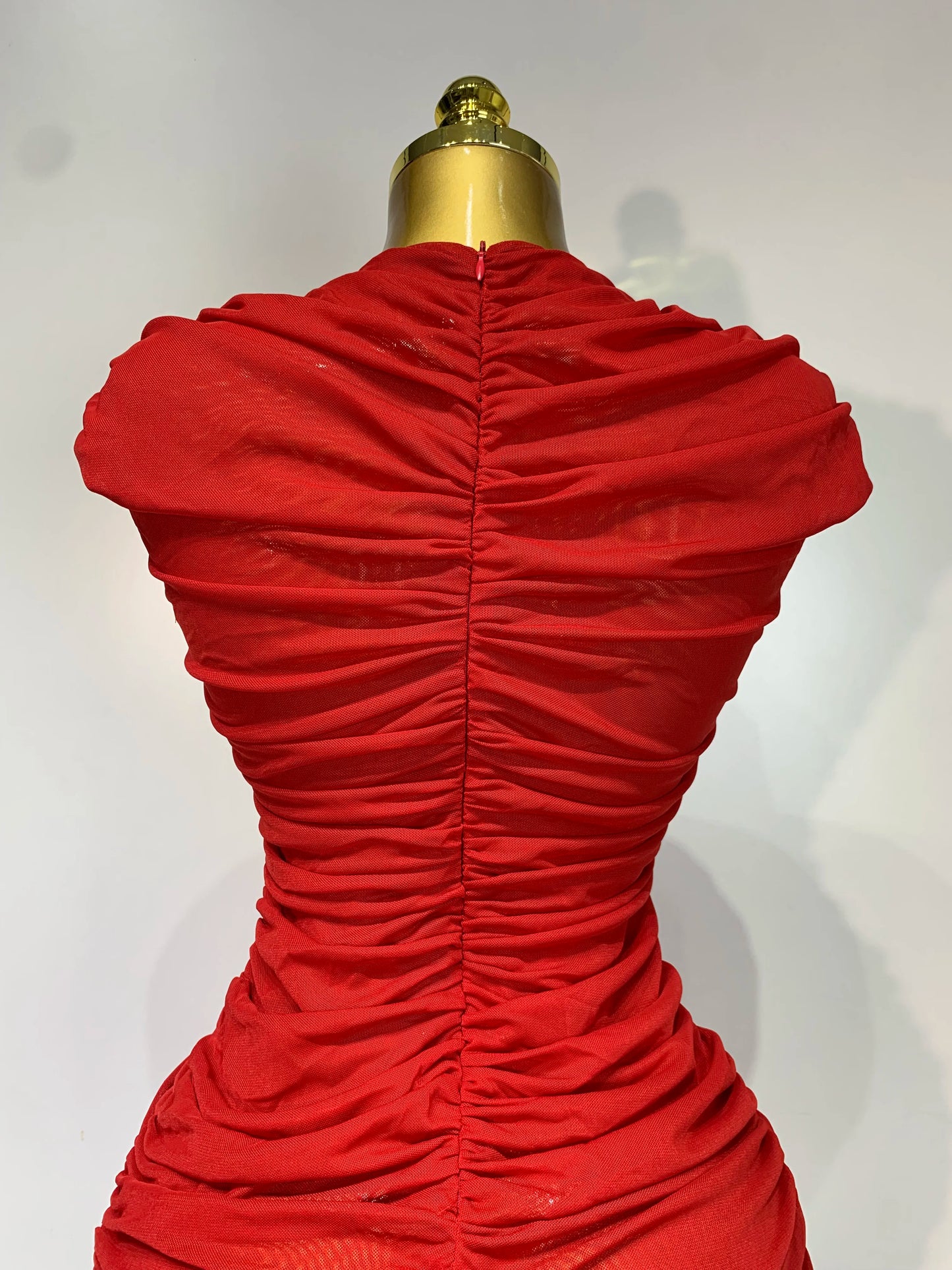 Sexy Sleeveless O-Neck Cut Out Bodycon Mesh Long Dress Celebrity Evening Party Club Dress