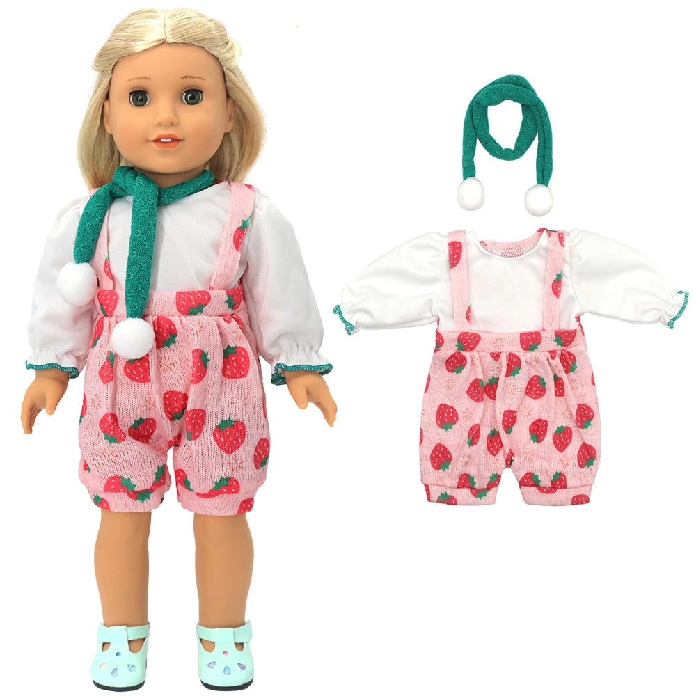 Doll Clothes Costume 18 Inch Girl Baby Children Gifts Toys Outfit
