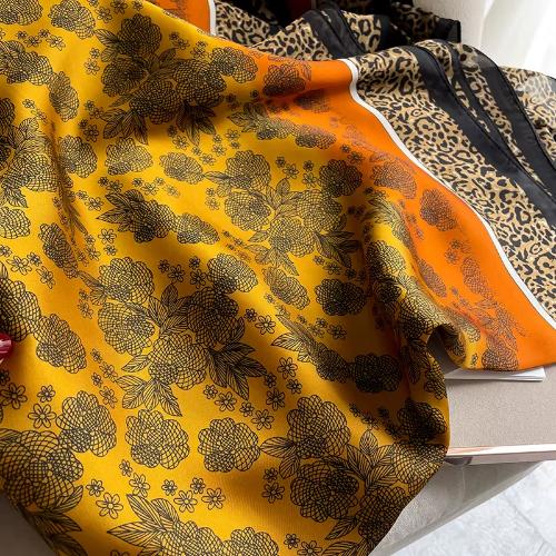 180X90cm Women Four Seasons Bandanna Designs Square Wrap Shawl Scarf Scarves kgL8