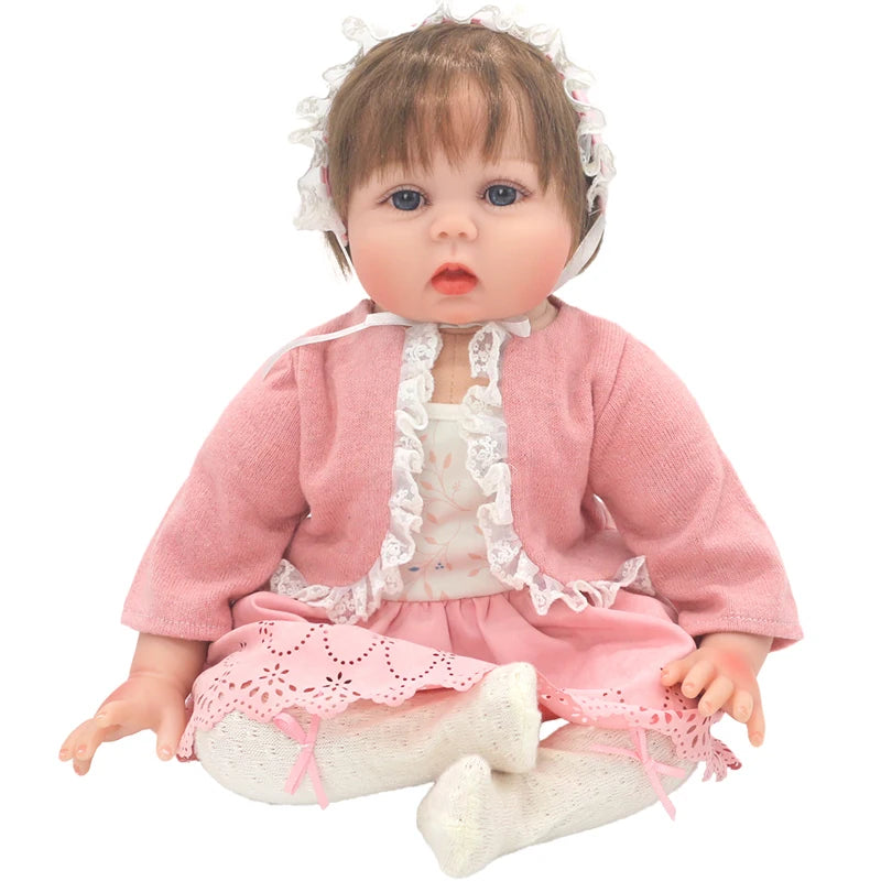 50-55cm Reborn Baby Doll Clothes 22 Inch Dress Skirt Toys Outfit