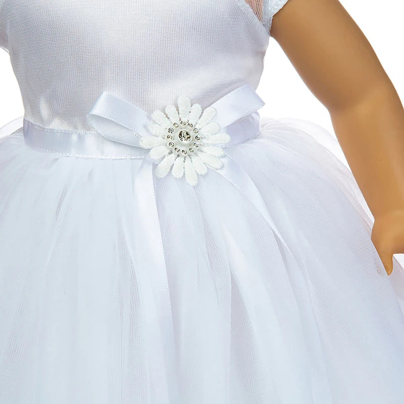18 Inch 43cm Baby American Og Girl Doll Toys Costume Clothes
