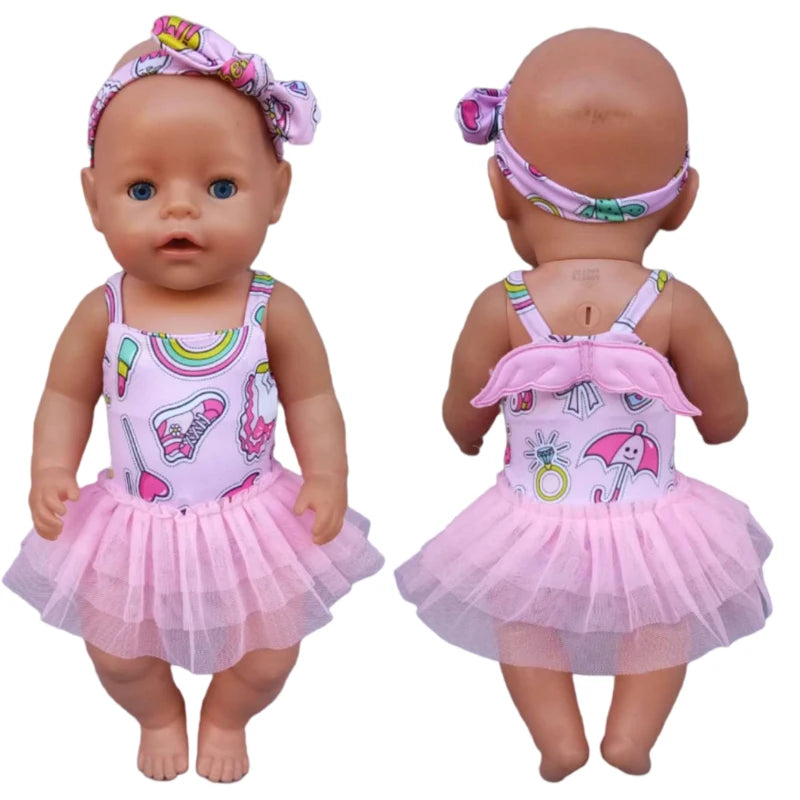 Baby Newborn Doll Clothes 18 Inch American Toys Wears