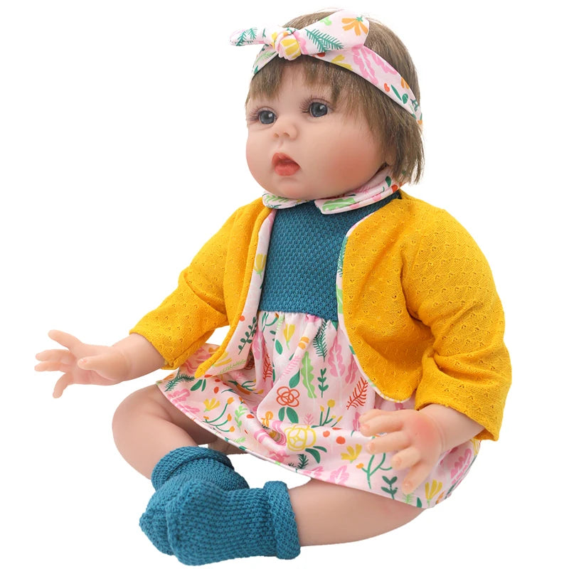 50-55cm Reborn Baby Doll Clothes 22 Inch Dress Skirt Toys Outfit