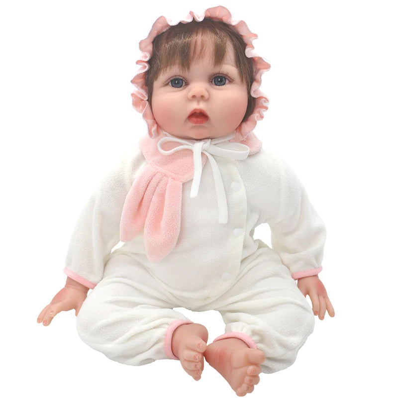 55cm Toys Wears Dress Sets 22 Inch Reborn Baby Doll Clothes