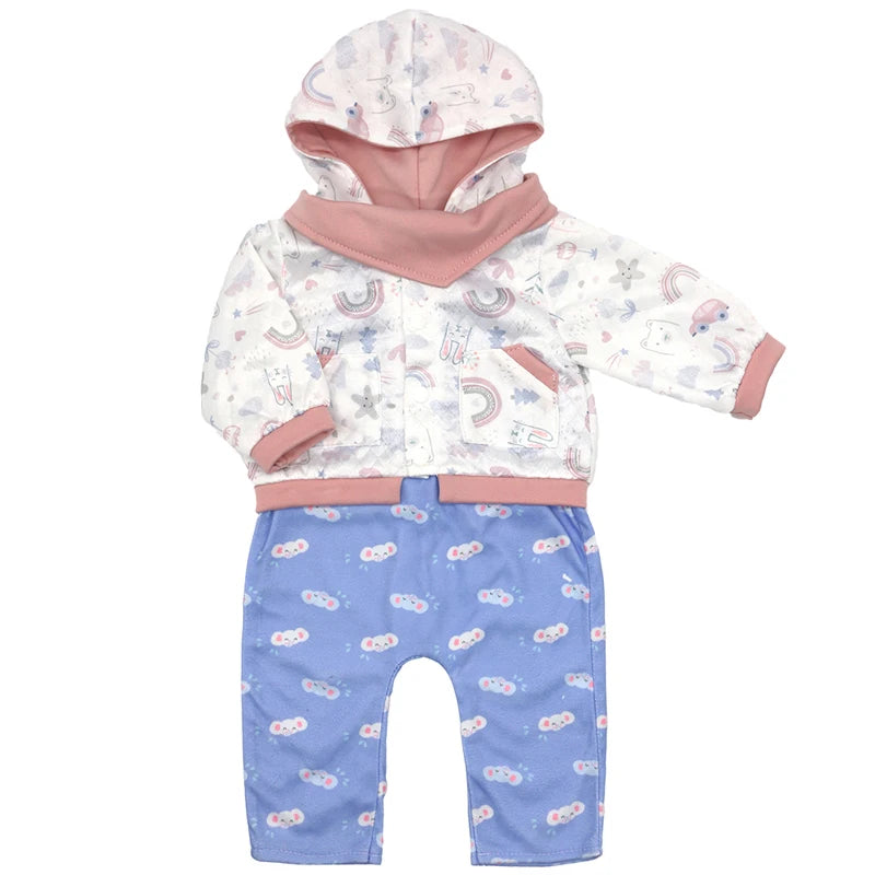 50-55cm Reborn Baby Doll Clothes 22 Inch Dress Skirt Toys Outfit