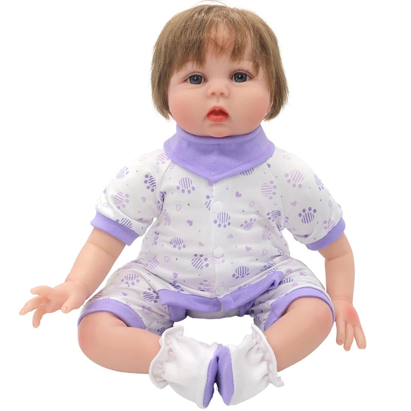 55cm Toys Wears Dress Sets 22 Inch Reborn Baby Doll Clothes