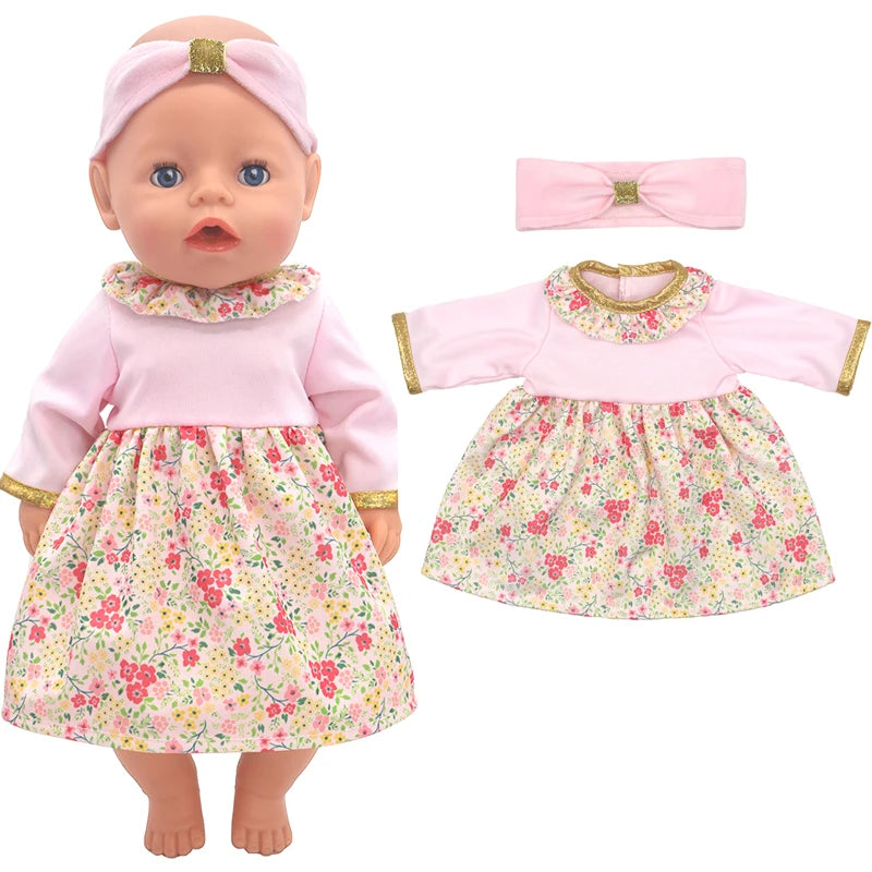 Baby Newborn Doll Clothes 18 Inch American Toys Wears