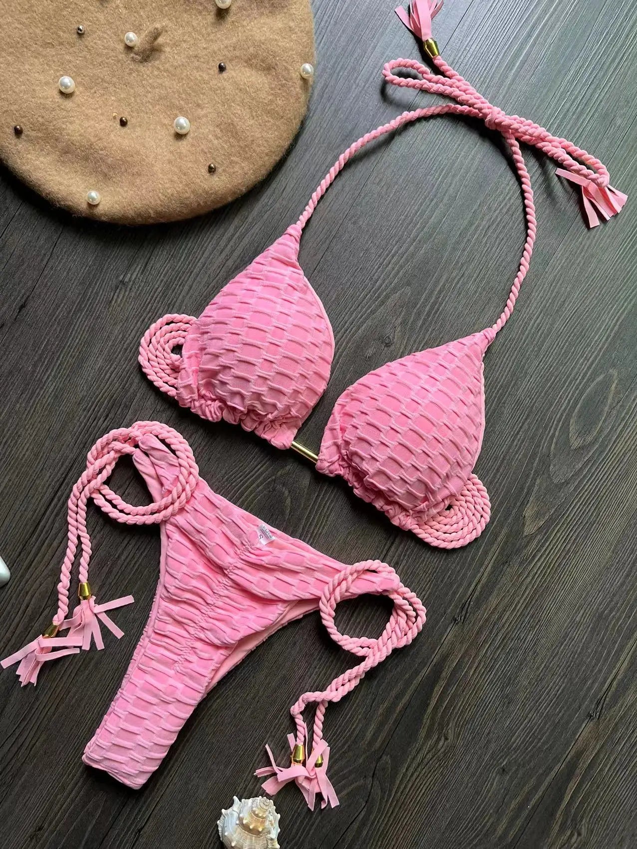 Sexy Bikini Swimsuit Swimwear Push Up Thong Brazilian Bathing Suit Beach Wear