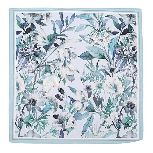 70cm Women Design Square Fashion Printed Satin Silk Scarf Scarves