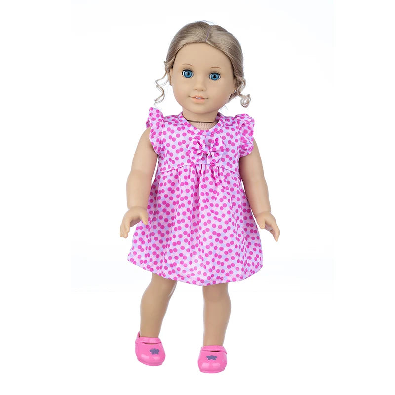 Doll Clothes Costume 18 Inch Girl Baby Children Gifts Toys Outfit