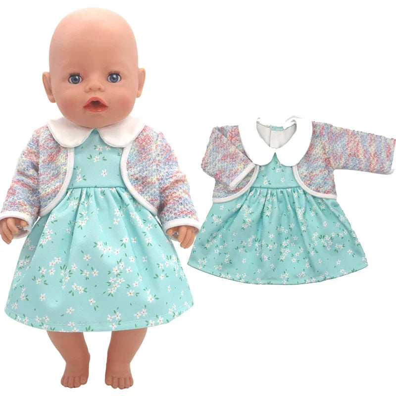 Baby Newborn Doll Clothes 18 Inch American Toys Wears