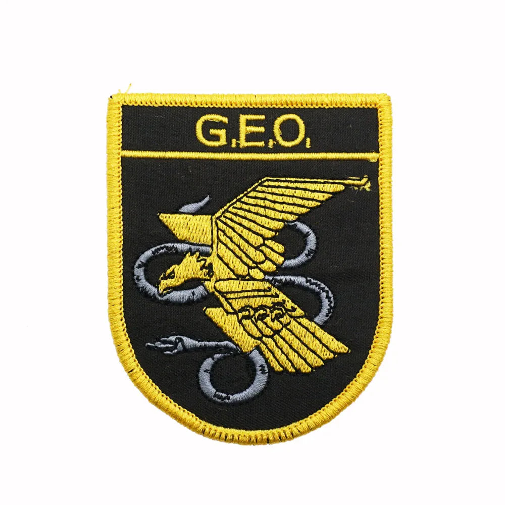 Spanish Anti-Terrorism Task Force Embroidered Patch Iron-On Sewing Clothes Patches Applique