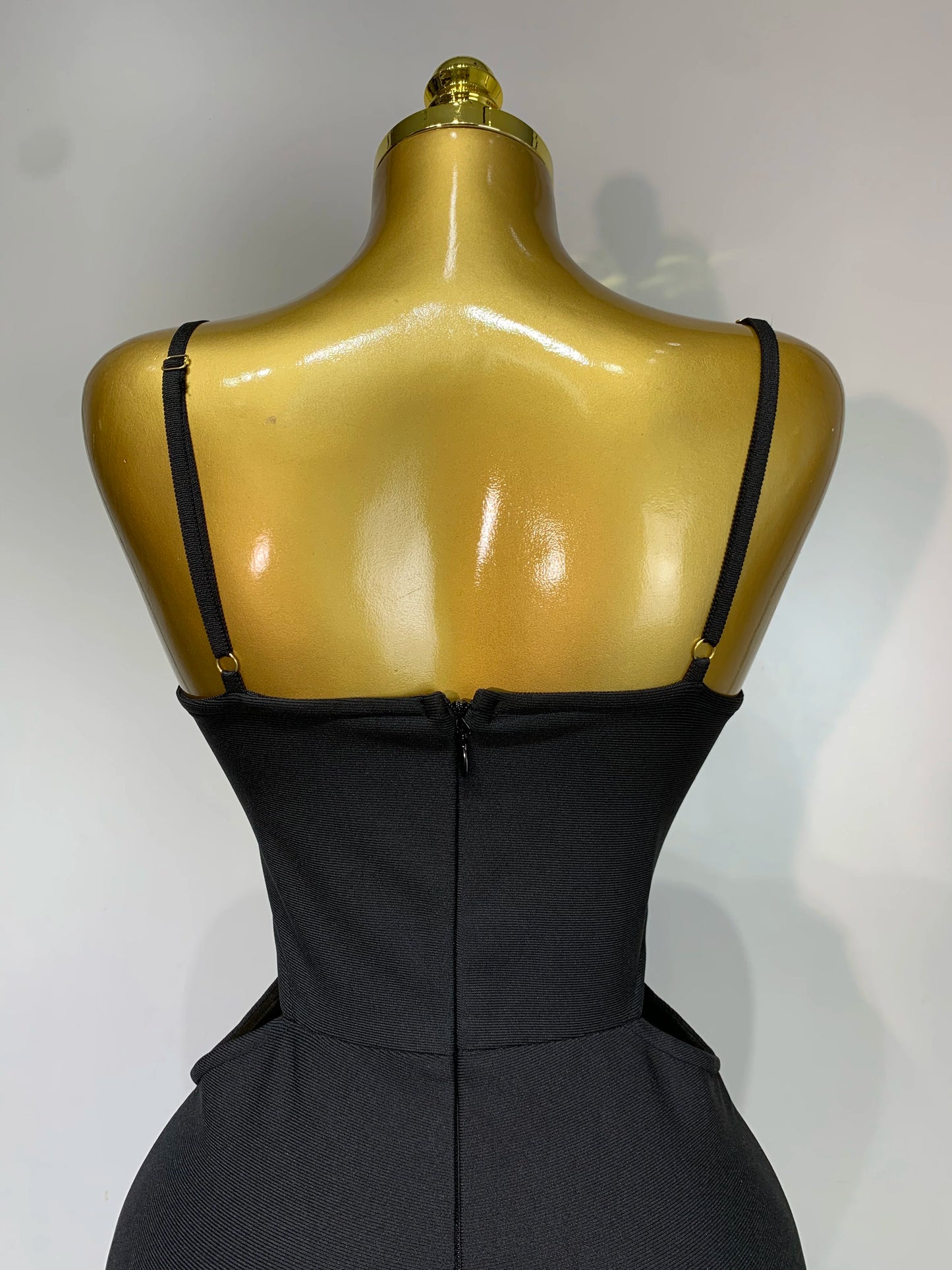 Sexy Backless Sleeveless Black Bandage Jumpsuit Club Cocktail Evening Dress