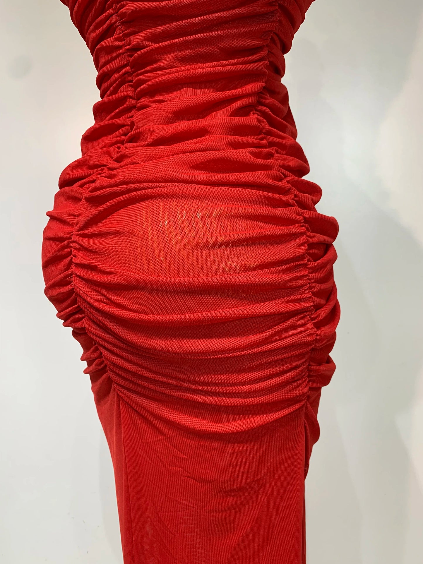 Sexy Sleeveless O-Neck Cut Out Bodycon Mesh Long Dress Celebrity Evening Party Club Dress