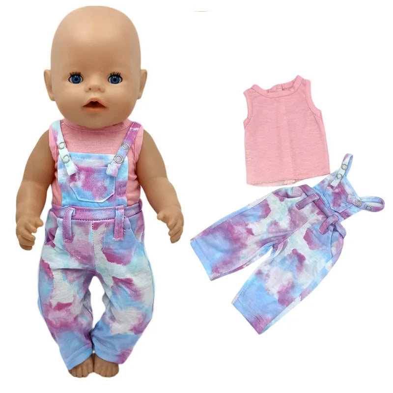 Baby Newborn Doll Clothes 18 Inch American Toys Wears