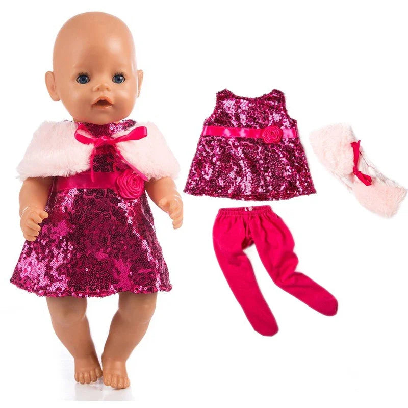 Baby Newborn Doll Clothes 18 Inch American Toys Wears