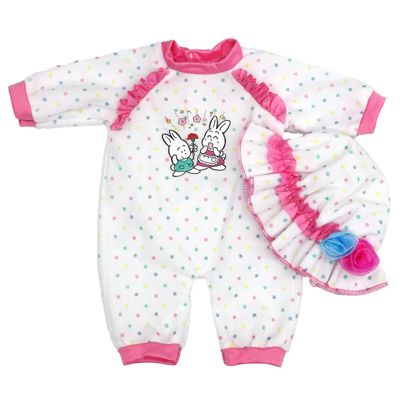43cm Baby Doll Clothes 18 Inch American OG Girl Outfit Toys Wear d