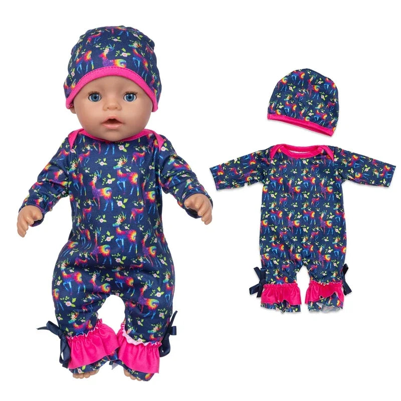 Baby Newborn Doll Clothes 18 Inch American Toys Wears