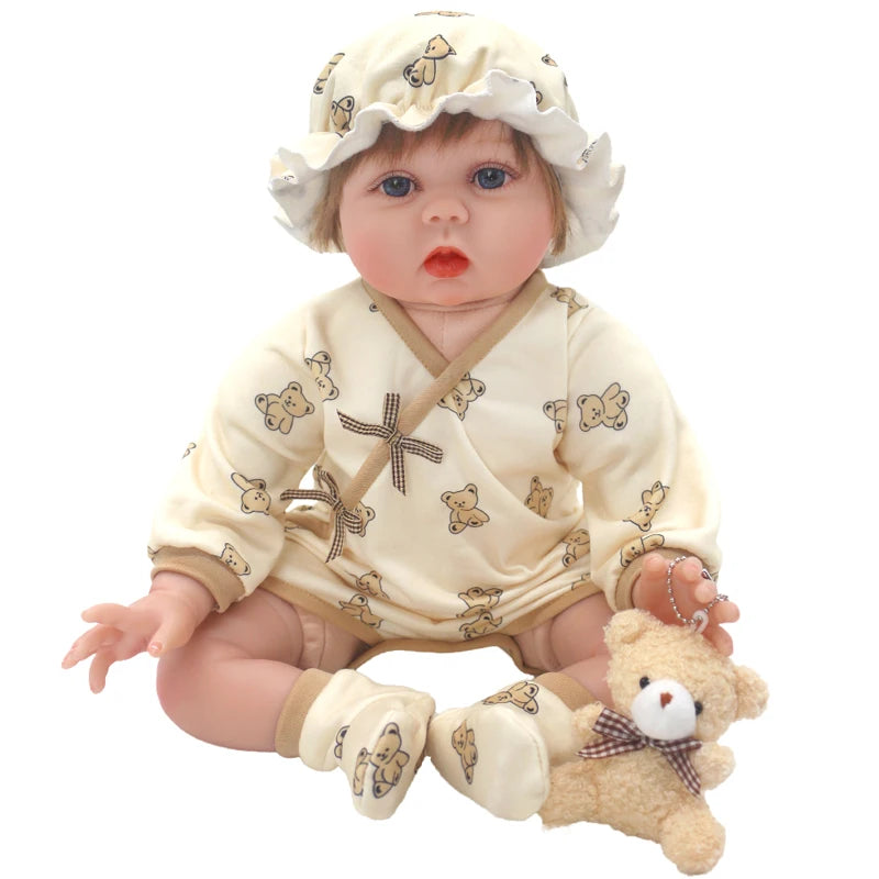 50-55cm Reborn Baby Doll Clothes 22 Inch Dress Skirt Toys Outfit