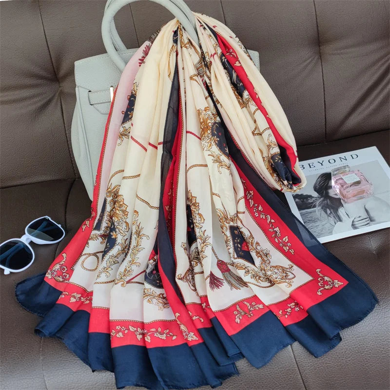 180X90cm Women Four Seasons Bandanna Designs Square Wrap Shawl Scarf Scarves kgL2