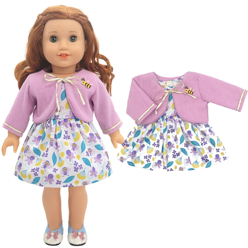 Baby Newborn Doll Clothes 18 Inch American Toys Wears