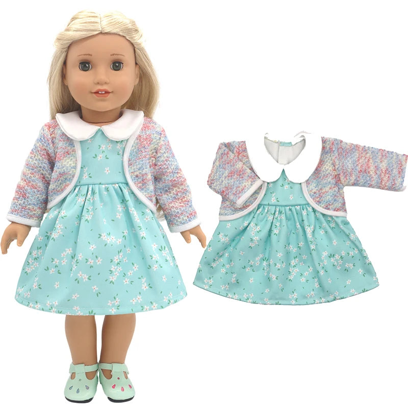 Baby Newborn Doll Clothes 18 Inch American Toys Wears