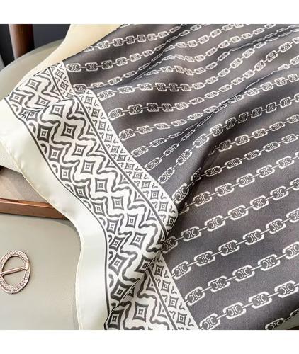 70x70cm Women Four Seasons Small Square Silk Satin Bandana Wrap Shawl Scarves Scarfs Sqk7