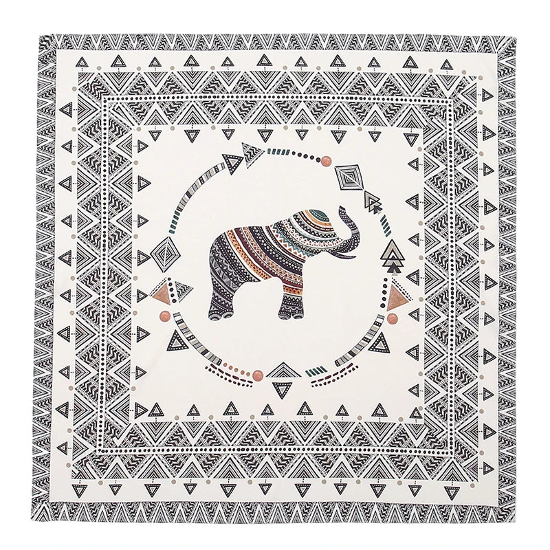 70cm Women Design Square Fashion Printed Satin Silk Scarf Scarves