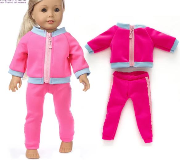 18 Inch Girl Coat Dress Baby Doll Gift Toys Clothes