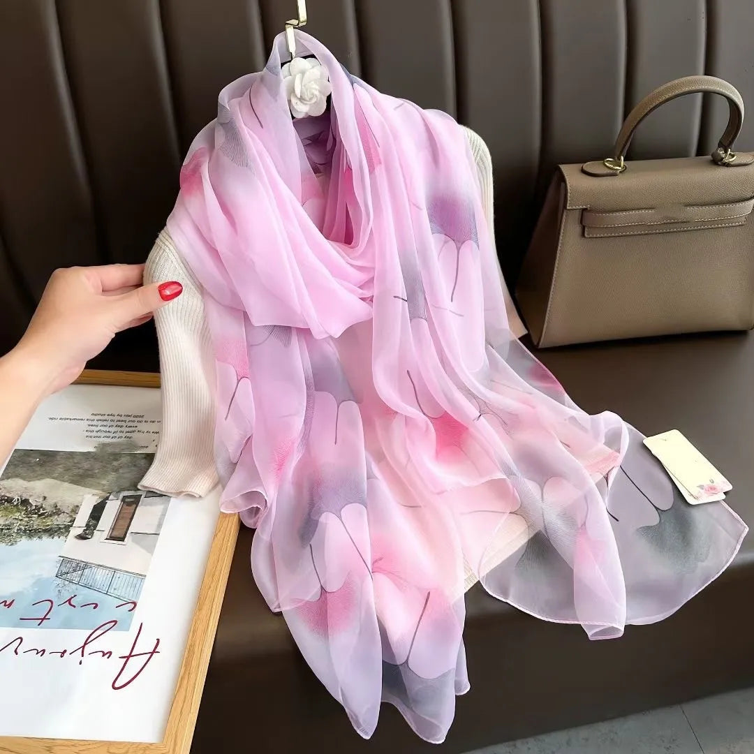 180X90cm Women Four Seasons Bandanna Designs Square Wrap Shawl Scarf Scarves kgL7