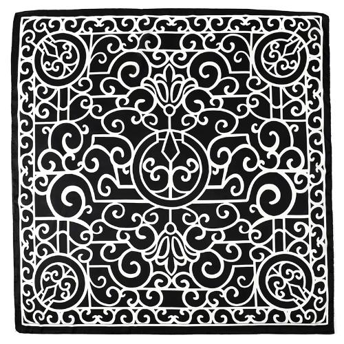 Women Fashion Square Small Silk Satin Scarf Design Printed Bandana Scarves