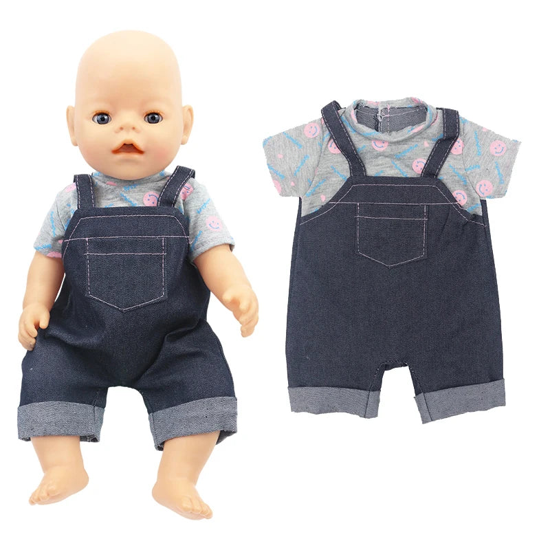 Baby Newborn Doll Clothes 18 Inch American Toys Wears