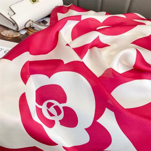 180x90cm Women Fashion Large Satin Silk Scarf Bandana Turban Shawl Scarves