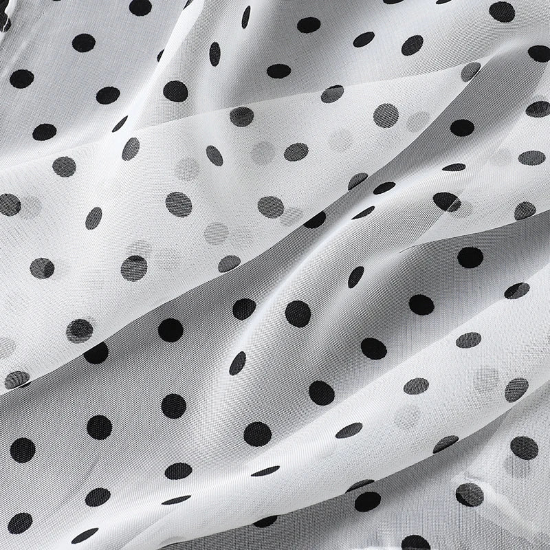 Women Fashion Printed Dot Chiffon Bandanas Beach Wrap Scarf Scarves