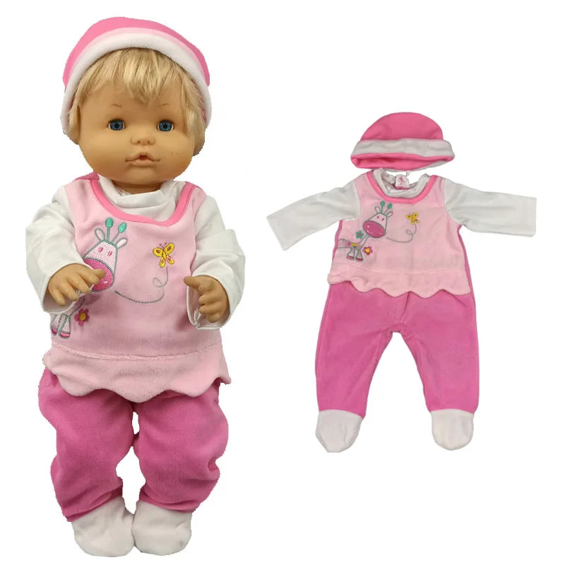 35Cm Baby Doll Fashion Costume Kids Toys Clothes Sets