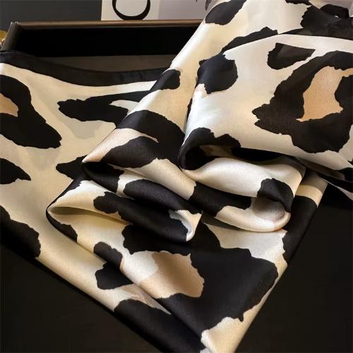 Women Silk Like Square Scarf Printed Satin Bandana Tie Shawl Wraps Scarves