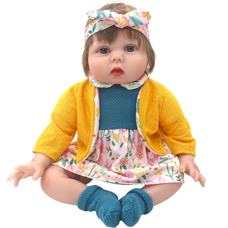 50-55cm Reborn Baby Doll Clothes 22 Inch Dress Skirt Toys Outfit