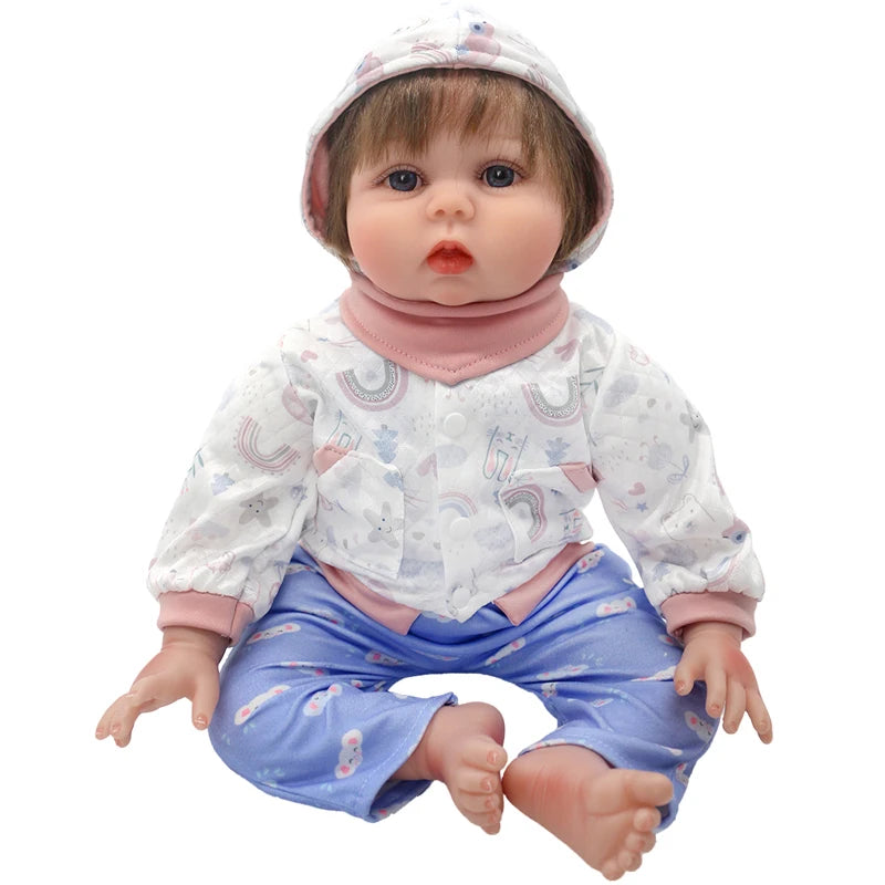 50-55cm Reborn Baby Doll Clothes 22 Inch Dress Skirt Toys Outfit