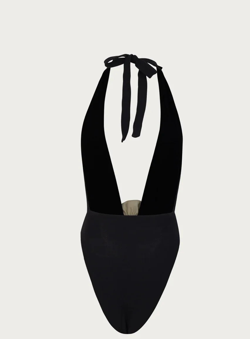 Sexy Stripe Strapless One-Piece Swimsuit Swimwear Bathing Suit Monokini Bikini Suits