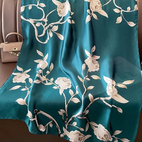 180X90cm Women Four Seasons Bandanna Designs Square Wrap Shawl Scarf Scarves kgL3