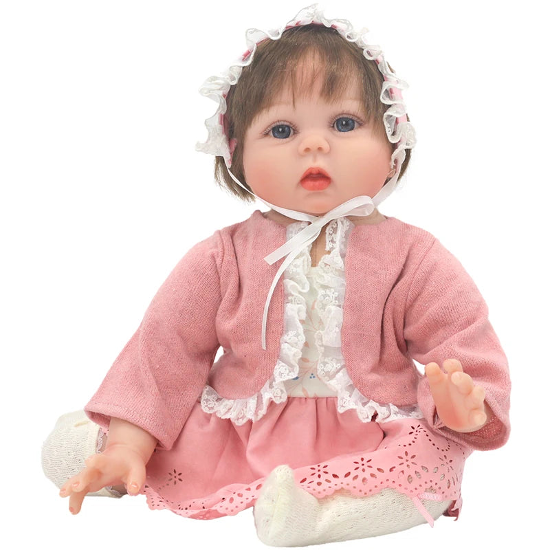 50-55cm Reborn Baby Doll Clothes 22 Inch Dress Skirt Toys Outfit