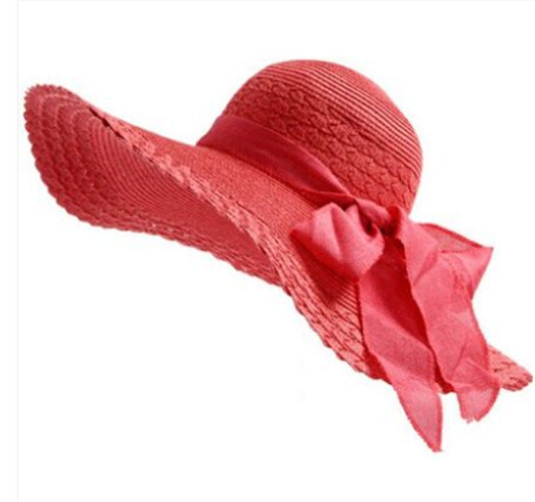 Women's Fashion Summer Sun-proof UV-proof Straw Hat